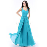 LOVONEY S323 Hot Sale Burgundy Prom Dresses 2017 Chiffon Long Formal Dress Evening Party Dresses Prom Gown Vestido De Festa