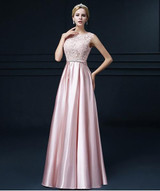 LOVONEY S306 Sexy Open Back Floor-Length Long Prom Dresses 2017 Vestido de Festa Golden Formal Evening Party Dresses Prom Gown