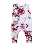Baby Girls Romper Sleeveless Cute Flower Outfits Sunsuit Clothing Kid Newborn Summer Girls Clothes Toddler Baby Girl