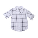 Baby Girls Plaids Full T-Shirt Oversize Girls Dress Fashion New 2018 Baby Girls Toddler Plaids Shirt Kids Dress Clothing Outfits