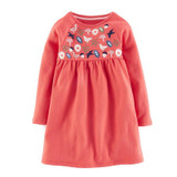 Baby Girls Long Sleeve Dress Robe Princesse Fille Christmas Dress Pattern Kids Dresses for Girls Clothes Children Vestidos