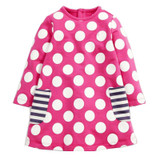 Baby Girls Long Sleeve Dress Robe Princesse Fille Christmas Dress Pattern Kids Dresses for Girls Clothes Children Vestidos
