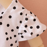 Baby Girls Kids Dress Polka Dots Butterfly Princess One-piece Dress