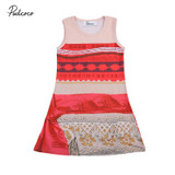 Baby Girls Kids Dress Costume Floral Sleeveless Summer Clothes Princess Party Dresses Round Neck Girl Children Clothing 2-7Y Baby Girls Kids Dress Costume Floral Sleeveless Summer Clothes Princess Party Dresses Round Neck Girl Children Clothing 2-7Y