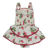 Baby Girls Infantil Toddler Kids Strawberry Princess Romper Dress Tutu Casual Outfit Clothes 0-2Y