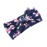 Baby Girls Headwear Head Wraps Floral Printing Turban Headband Newborn Infants Hair Accessories