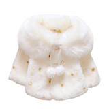 Baby Girls Infant Cotton Winter Warm Coat Cloak Jacket Thick Warm Clothes New ARRIVAL