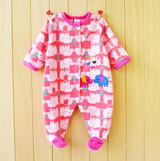 Baby Rompers Clothes Baby Clothing Winter Newborn Baby Boy Girl Clothes Fleece Jumpsuit Bear Overalls Next Baby Snowsuit Costume