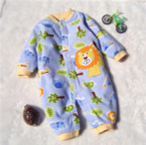 Baby Rompers Clothes Baby Clothing Winter Newborn Baby Boy Girl Clothes Fleece Jumpsuit Bear Overalls Next Baby Snowsuit Costume