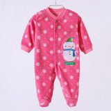 Baby Rompers Clothes Baby Clothing Winter Newborn Baby Boy Girl Clothes Fleece Jumpsuit Bear Overalls Next Baby Snowsuit Costume