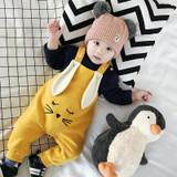 Baby Rompers Boys Girl Leggings Winter Warm Thicken Velvet Soft Trousers Rabbit Cotton Leggings Fille Leggins Full Length Pants