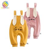 Baby Rompers Boys Girl Leggings Winter Warm Thicken Velvet Soft Trousers Rabbit Cotton Leggings Fille Leggins Full Length Pants