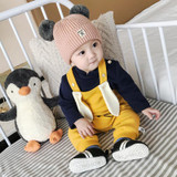 Baby Rompers Boys Girl Leggings Winter Warm Thicken Velvet Soft Trousers Rabbit Cotton Leggings Fille Leggins Full Length Pants
