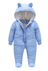 Baby Romper Fleece Lining Newborn Sleeping Coveralls Winter Costume For Boys Outfits Girls Cotton Jumper Infant Set