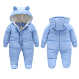 Baby Romper Fleece Lining Newborn Sleeping Coveralls Winter Costume For Boys Outfits Girls Cotton Jumper Infant Set