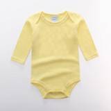 Baby Romper Newborn Baby Clothes for Cotton Long Sleeve Solid Next Baby Clothing Girls Boy Rompers Overalls Cotton Baby Costume