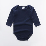 Baby Romper Newborn Baby Clothes for Cotton Long Sleeve Solid Next Baby Clothing Girls Boy Rompers Overalls Cotton Baby Costume