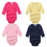 Baby Romper Newborn Baby Clothes for Cotton Long Sleeve Solid Next Baby Clothing Girls Boy Rompers Overalls Cotton Baby Costume