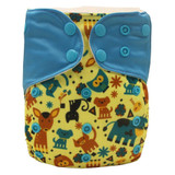 Baby Reusable Cloth Diaper Cover Digital Printed Diaper Pocket Fitted Diaper Baby Girl Boy Cloth Nappies PUL AIO Diaper Cover