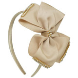 Baby Ribbon Hair Bands Headband Girls Hairbow Hairband With Rhinestone Children Hair Accessories