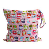 Baby Protable Nappy Zipper Diaper Bag Washable Nappy Wet Dry Cloth Waterproof