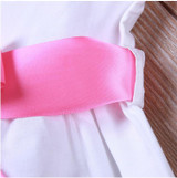 Baby Princess Dress 2016 Summer Cute Baby Striped Dress Little Girls Sleeveless Tutu Dress Party Wedding Vestidos Baby Clothes