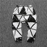 Baby PP Pants New Arrival Geometric Pattern Cotton Babys Boys Girls Harem Pants For Infant Newborn Trousers Boy Girl Clothing
