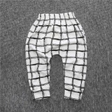 Baby PP Pants New Arrival Geometric Pattern Cotton Babys Boys Girls Harem Pants For Infant Newborn Trousers Boy Girl Clothing