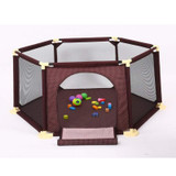 Baby Playpen Fence Plastic Children Playpen Bed Barrier Baby Safety Fence Safety Barrier Folding Fence 3 Years Old Solid