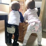 Baby Pants Cute Animals High Waist Pants Trousers Lovely Baby Kids Girls Boys Pants Casual