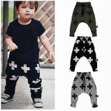 Baby Pants New Fashion Baby Boys Pants Harem Pants For Girls Cross Star Children Boy Toddler Child Trousers Baby Clothes