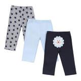 Baby Pants Boy Cartoon Embroidered Animal Girls Leggings Baby Boys Girls 3pcs/pack PP Pants 100% Cotton Trousers Infant Clothing