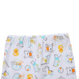 Baby Pants Boy Cartoon Embroidered Animal Girls Leggings Baby Boys Girls 3pcs/pack PP Pants 100% Cotton Trousers Infant Clothing