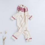 Baby Overalls Sweater CottonThick Warm Bodysuits 2018 Newest Newborn Jumpsuit Baby Girl Boys Infant Clothes