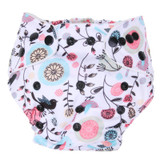 Baby One Size Adjustable Cloth Diapers Cover Washable Baby Nappy Cartoon Reusable Baby Diapers Newborn Breathable Nappy Cover
