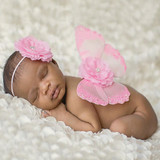 Baby Newborn Photography Props Crochet Outfits Knit Butterfly Wings Baby Photo Props Photography Accessories Fotografia