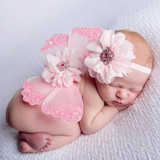 Baby Newborn Photography Props Crochet Outfits Knit Butterfly Wings Baby Photo Props Photography Accessories Fotografia