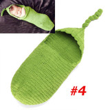 Baby Newborn Photography Props Costume Toddler Animal Beanie with Diaper Cover Cocoon Handmade Knitted Hat 0-12M SG041
