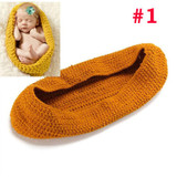 Baby Newborn Photography Props Costume Toddler Animal Beanie with Diaper Cover Cocoon Handmade Knitted Hat 0-12M SG041