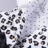 Baby leopard grain vest coat