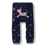 Baby Leggings cotton knitted Baby pants yarn dyed Cartoon characters toddler boys pants elastic waist Girls leggings trousers