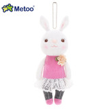 Baby Kids Toys for Girls Birthday Christmas Gift Lovely Sweet Cute Stuffed Pendant 22cm Tiramitu Rabbits Mini Plush Metoo Doll