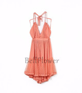 BellFlower 2017 Summer Bohemian Women Mini Dress Backless Beach Dress Holiday Boho Strapless Sexy Ball Gown Hippie Chic Dress