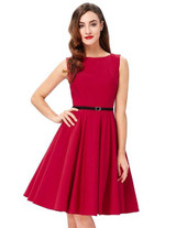 Belle Poque Womens Summer Dress 2017 Floral Retro Vintage 50s 60s Casual Party Robe Rockabilly Dresses Plus Size Vestidos mujer