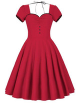 Belle Poque Womens Dresses 2017 50s Retro Vintage Short Sleeve Plus Size Turquoise Party Picnic Rockabilly Dress Women Clothes