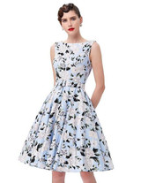 Belle Poque Women Summer Dress 2017 Rockabilly Audrey Hepburn Tunic robe Casual Clothing Vestidos 50s Vintage Plaid Dresses