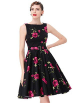 Belle Poque Women Summer Dress 2017 Rockabilly Audrey Hepburn Tunic robe Casual Clothing Vestidos 50s Vintage Plaid Dresses