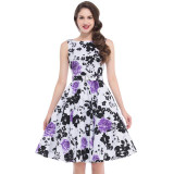 Belle Poque Women Summer Dress 2017 Rockabilly Audrey Hepburn Tunic robe Casual Clothing Vestidos 50s Vintage Plaid Dresses