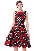 Belle Poque Women Summer Dress 2017 Rockabilly Audrey Hepburn Tunic robe Casual Clothing Vestidos 50s Vintage Plaid Dresses