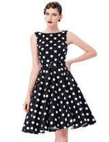 Belle Poque Women Summer Dress 2017 Rockabilly Audrey Hepburn Tunic robe Casual Clothing Vestidos 50s Vintage Plaid Dresses